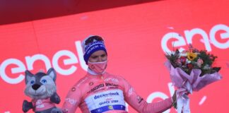 Almeida in maglia rosa al Giro d'Italia