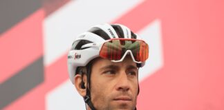 Vincenzo Nibali concentrato per le prossime tappe del Giro d'Italia