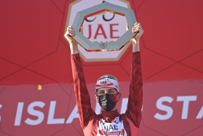 Tadej Pogacar UAE Tour 2021 vittoria