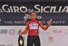 Malucelli: «Al Giro di Sicilia una vittoria mia e di tutti i compagni della Gazprom. Stiamo passando settimane difficili» Malucelli
