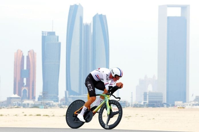 UAE Tour 2025 2ª tappa Kask