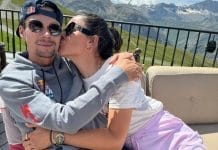 La moglie di Roglic: «Non sono pronta a smettere di portare i miei figli a vedere le gare del papà»
