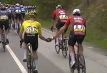 Giro d’Italia, Campenaerts e quel bel gesto verso De Lie: una mano tesa che brilla in un ciclismo sempre più individualista