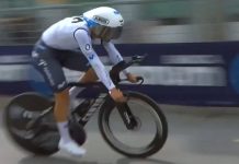 Giro d’Italia, Milesi e la crono con il gilet addosso: «Mi sono dimenticato di toglierlo»