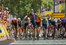 Tour de France, 7ª tappa: Merlier domina la volata davanti a Wærenskjold e Girmay Merlier