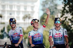 Remco Evenepoel e Florian Lipowitz Remco Evenepoel e Florian Lipowitz