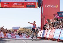 Vuelta, 9ª tappa: Mas vince in maglia rossa sull’Alto de Aitana, 2º Onley e 3º Roglic Mas