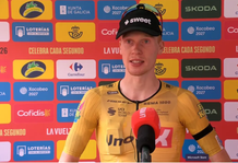 Vuelta, quanta emozione per Leknessund: «È stata dura, con Van Aert siamo partiti subito forte»