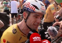 Vuelta, Van Aert perde gli occhiali: «Se li trovate ridatemeli, non sono come Pogacar che può comprarli ogni giorno»