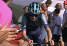Vuelta, 12ª tappa: bellissimo successo solitario del giovane Omrzel, Mas guadagna ancora un po’